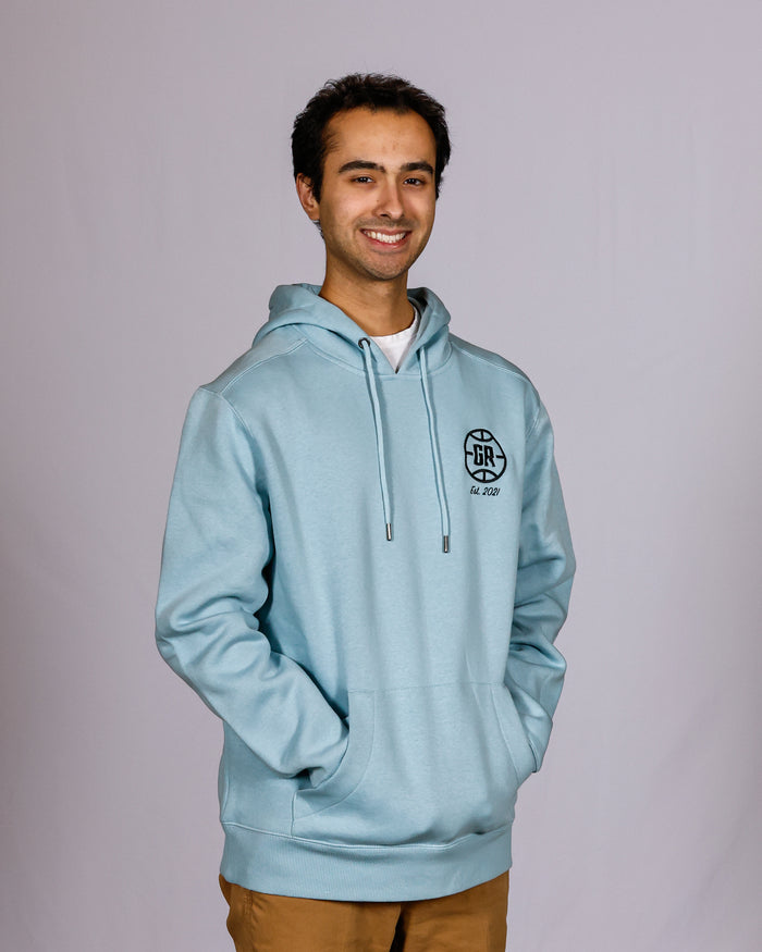 District Hoodie - Fog Blue