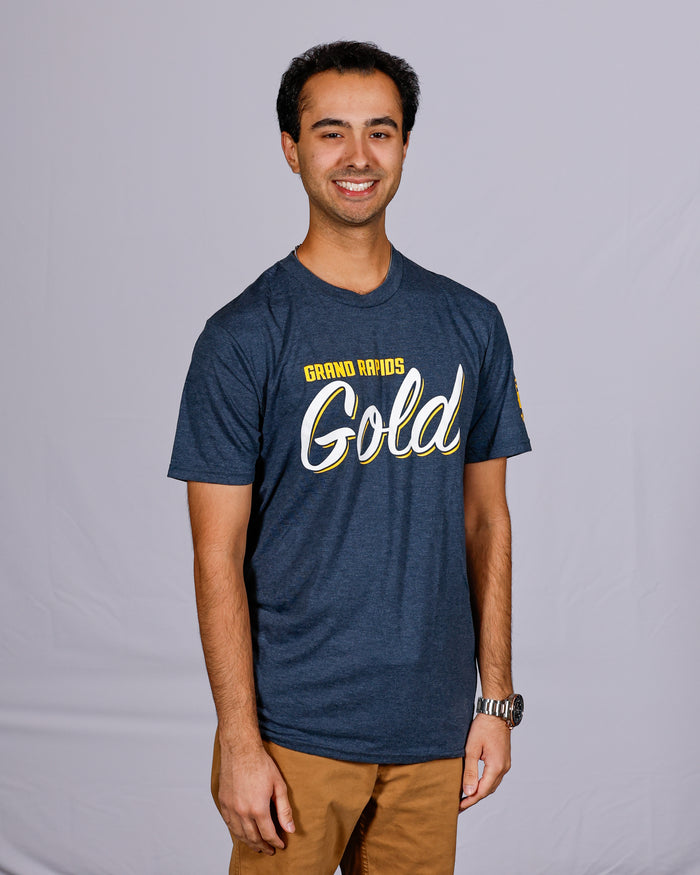 District Script Logo Tee