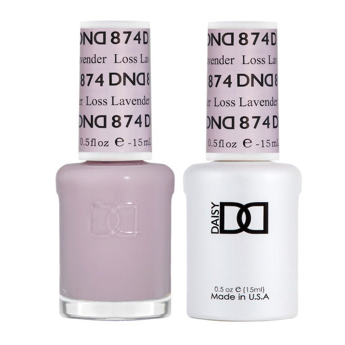 DND Gel Nail Polish - Loss Lavender 874
