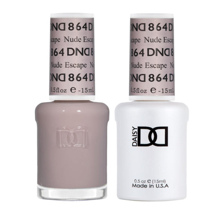 DND Gel Nail Polish - Nude Escape 864