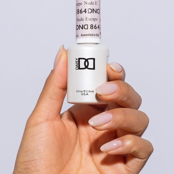 DND Gel Nail Polish - Nude Escape 864