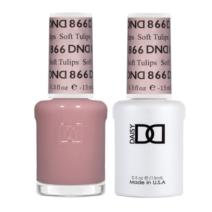 DND Gel Nail Polish - Soft Tulips 866