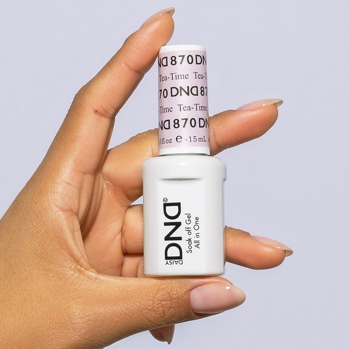 DND Gel Nail Polish - Tea Time 870