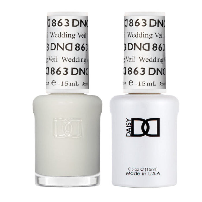DND Gel Nail Polish - Wedding Veil 863
