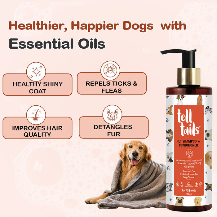 DOG SHAMPOO + CONDITIONER