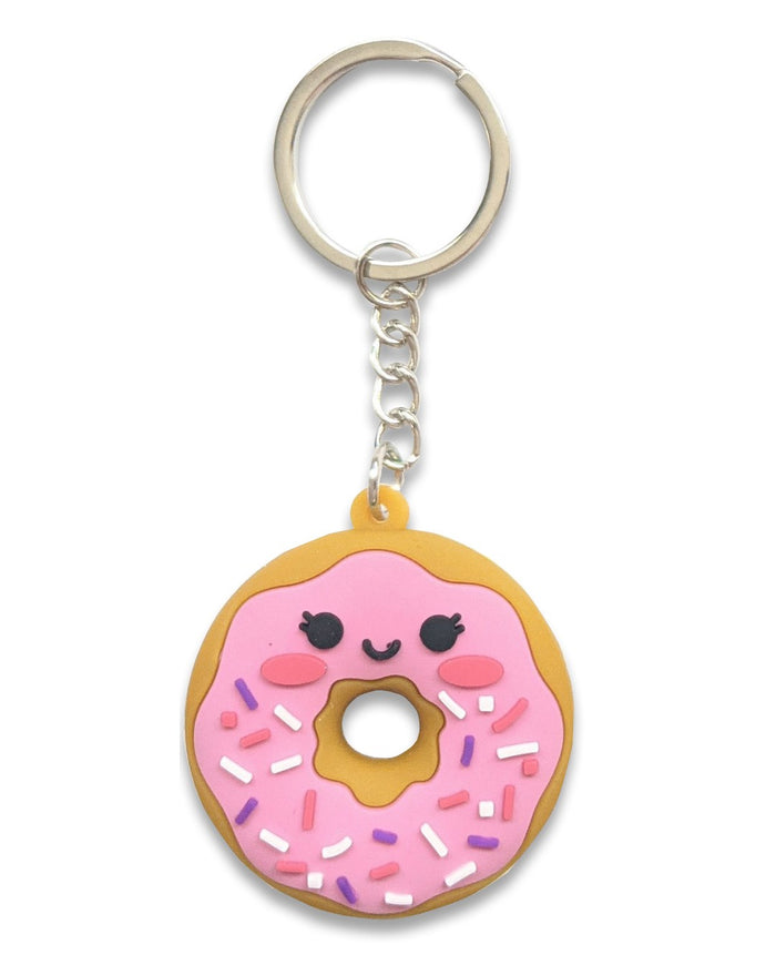 Donut Soft Rubber Keychains