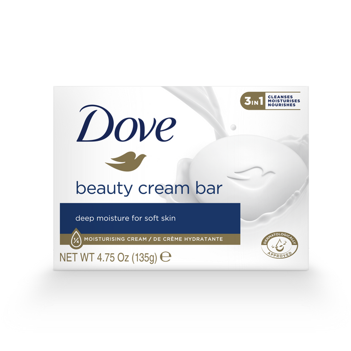 Dove Beauty Bar White (Imported )(UI) 135g