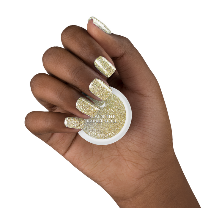Down the Rabbit Hole, Glitter Gel, 10 ml-Light Elegance-Gel Essentialz