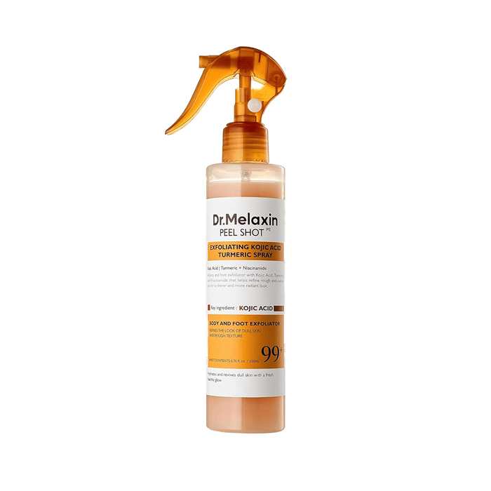 Dr. Melaxin Peel Shot Exfoliating Kojic Acid Turmeric Spray 200ml - Beauty Tribe