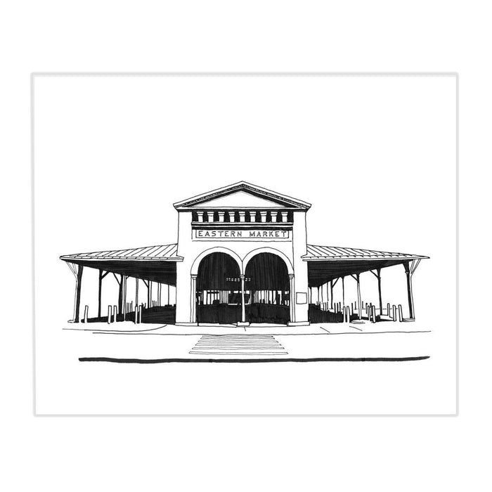Eastern Market Giclee Print - City Bird