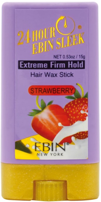 EBIN 24 HOUR EBIN SLEEK WAX STICK - STRAWBERRY - Palms Fashion Inc.