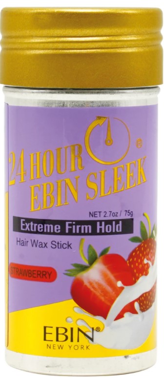 EBIN 24 HOUR EBIN SLEEK WAX STICK - STRAWBERRY - Palms Fashion Inc.