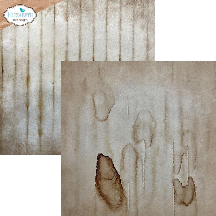 Elizabeth Crafts - Double-Sided Cardstock Pack 12X12 - Coffee Dyed. The perfect start to scrapbook pages, cards and more! This package contains double-sided paper pack. Available at Embellish Away located in Bowmanville Ontario Canada.