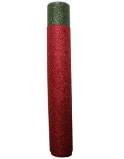 Eversewn 12" x 18" Sparkle Fabric Cuts (VARIOUS COLORS) CLOSEOUT SALE Green/Red, Blue/Pink