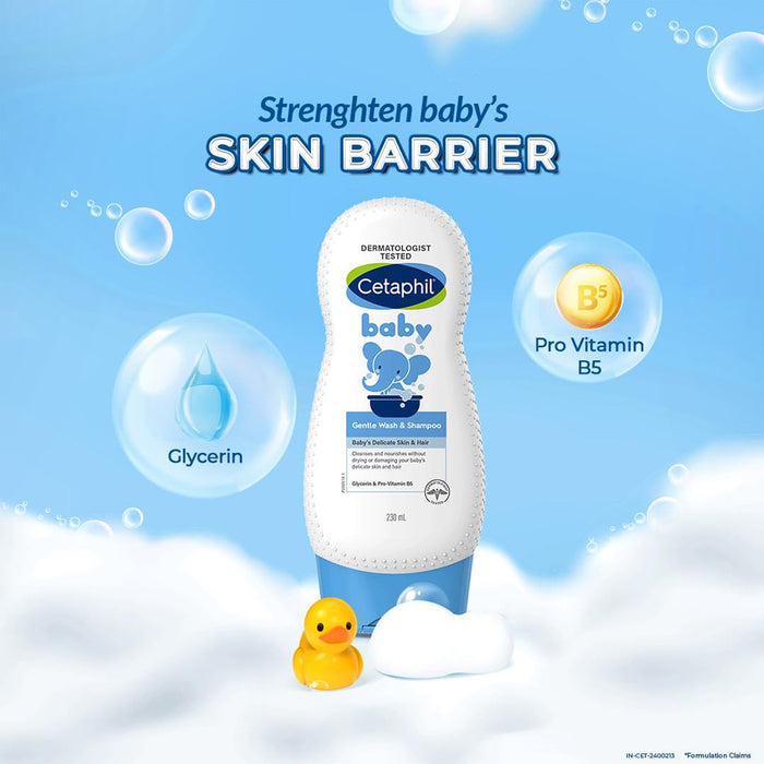 F36000-Cetaphil Baby Gentle Wash & Shampoo - 230ml
