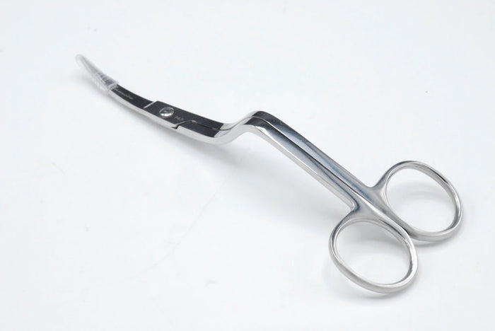Famore  Cutlery 6" Double Curved Machine Embroidery Scissors 747 or 747SP