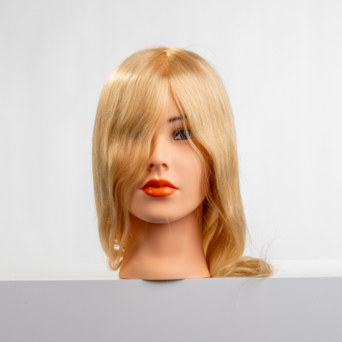 Female Mannequin Head Violet (Blonde Hair)