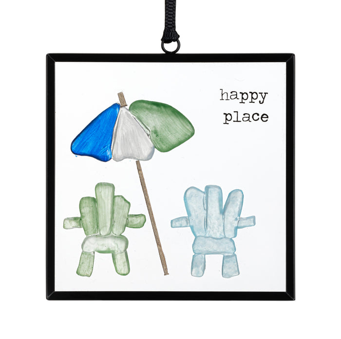 Find Your Happy Place Suncatcher