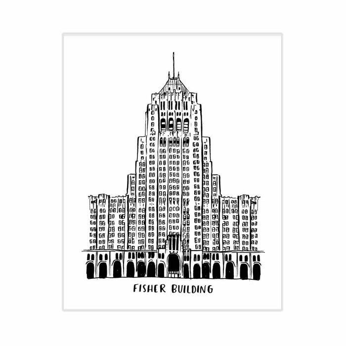 Fisher Building Print - City Bird