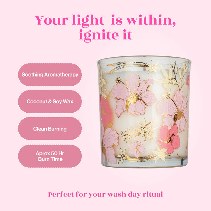 Flor de Hibiscus Scented Candle