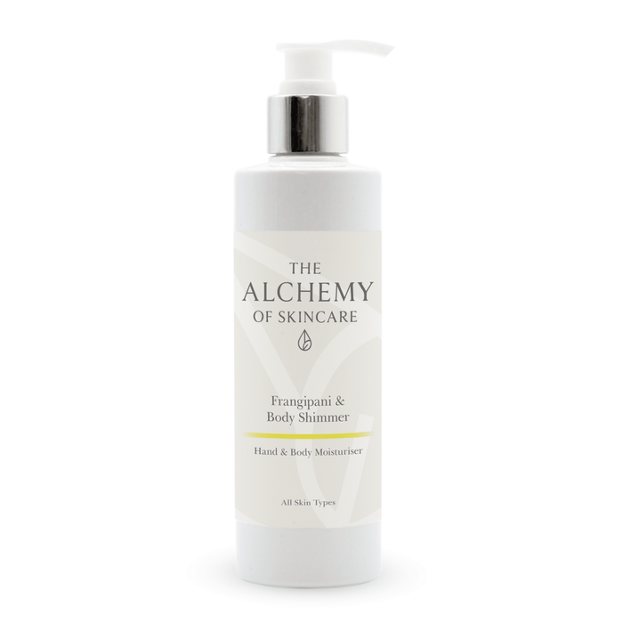 Frangipani Body Moisturiser With Body Shimmer skincare