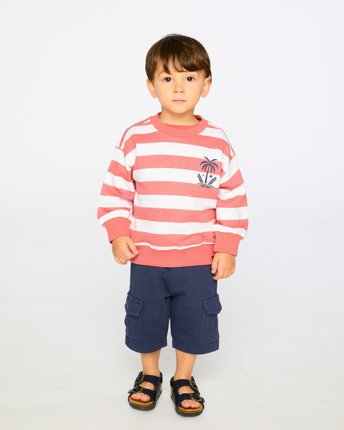 French Terry Shorts Blue-2
