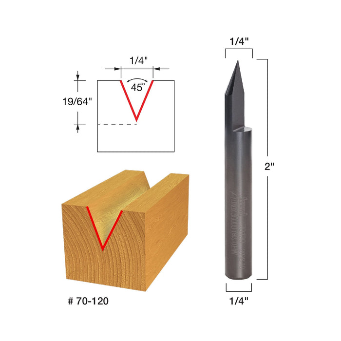 #option_70-120 - 45° x 1/4" Diameter