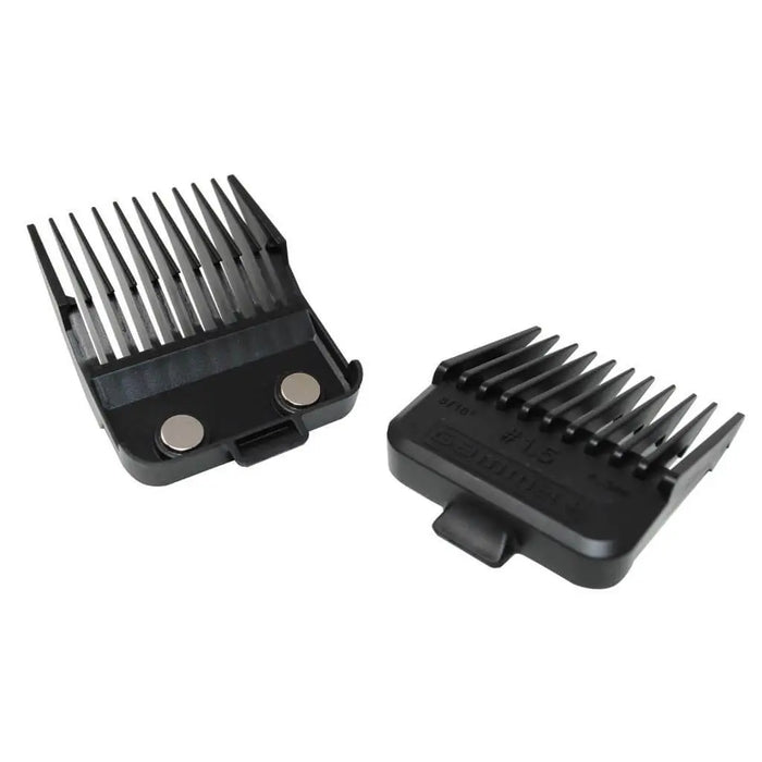 Gamma+ Stylecraft Double Magnetic Guards- Black - BUYBARBER.COM