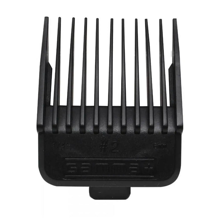 Gamma+ Stylecraft Double Magnetic Guards- Black - BUYBARBER.COM