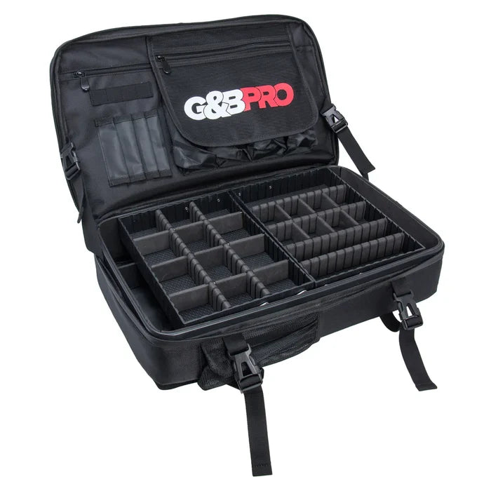 G&B PRO MOBILE WORK STATION Full SIZE Backpack - BLACK - Palms Fashion Inc.