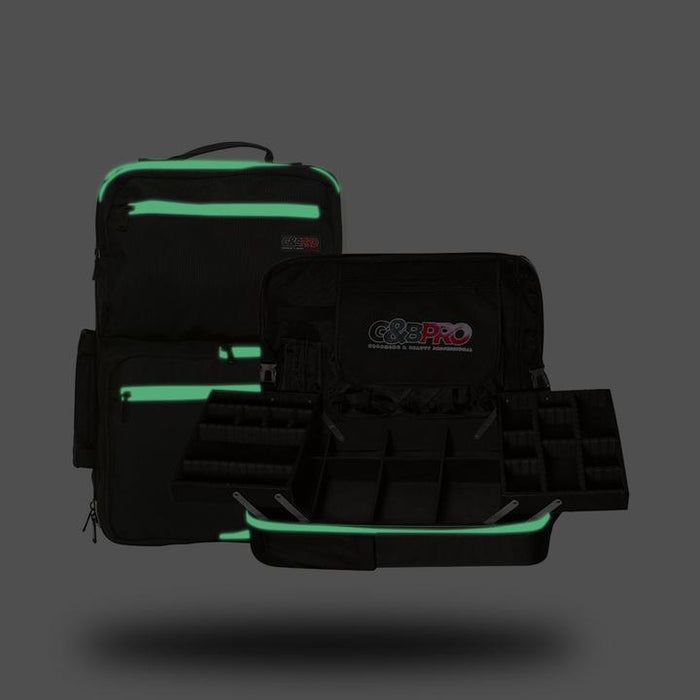 G&B PRO SINGLE MOBILE WORK STATION 2nd Generation - NEON BLACK (GHOST) - Palms Fashion Inc.