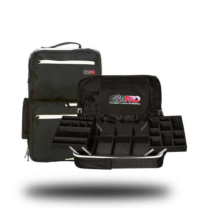 G&B PRO SINGLE MOBILE WORK STATION 2nd Generation - NEON BLACK (GHOST) - Palms Fashion Inc.