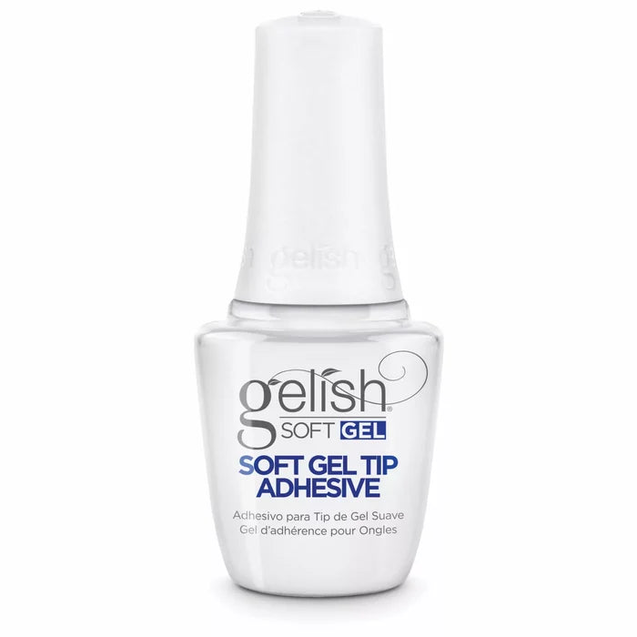 Gelish Soft Gel Tip Adhesive, 0.5 fl oz