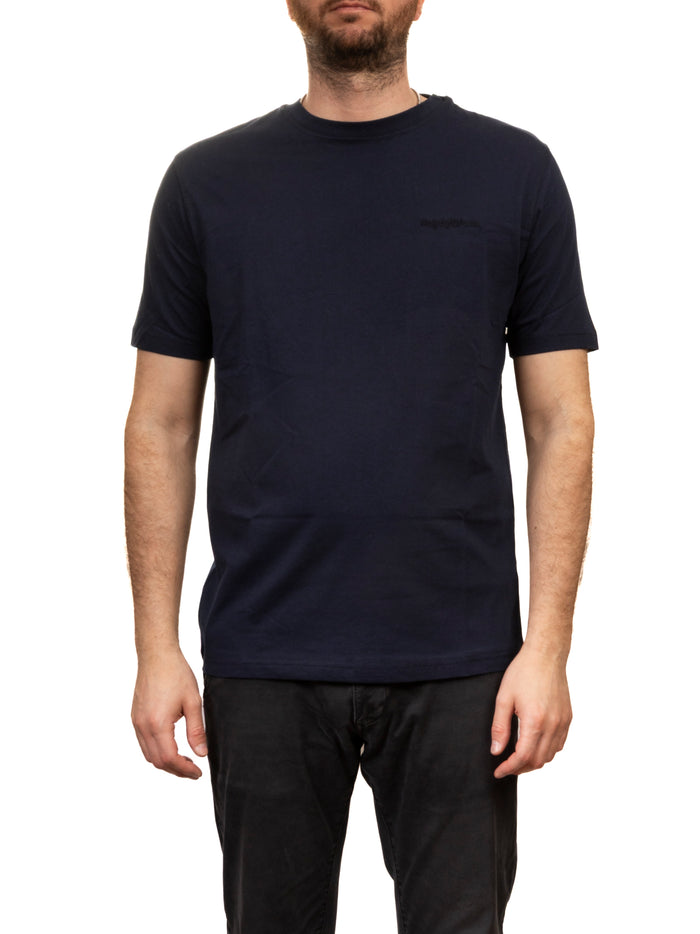 REFRIGIWEAR girocollo cotone blu T62800 HALEN-F04008