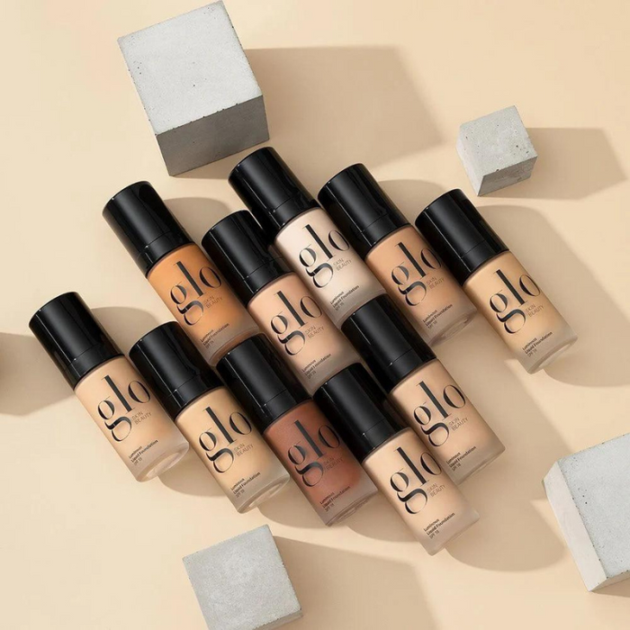 Glo Luminous Liquid Foundation SPF 18 - Caramel, 30 ml