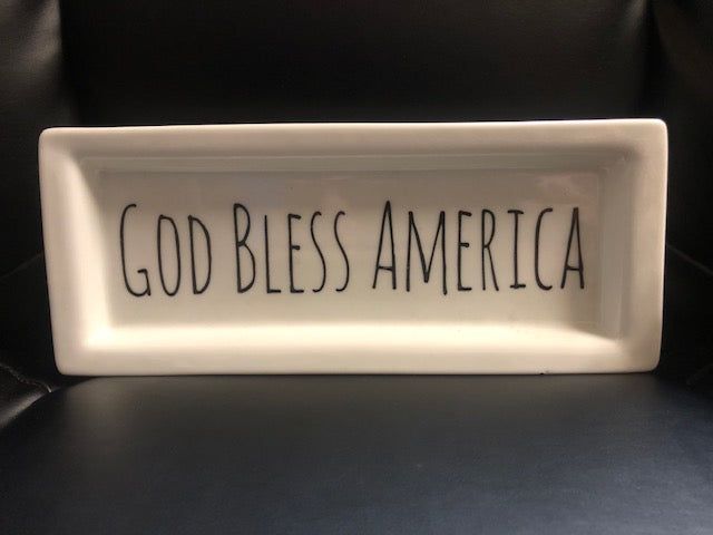 God Bless America Home Decor