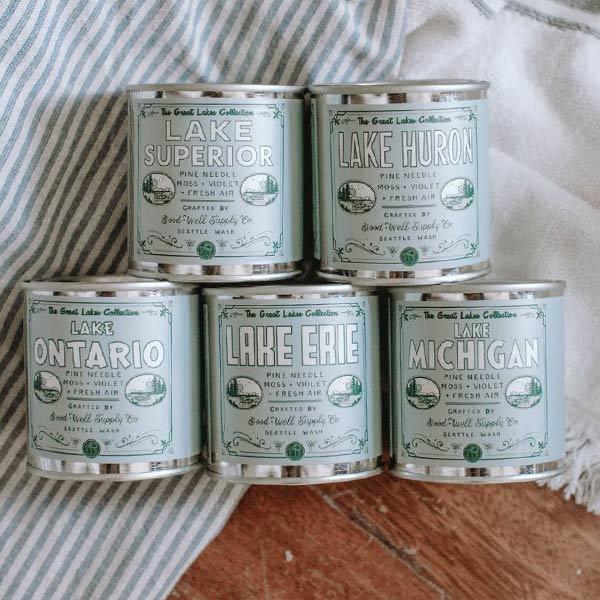 Good & Well Great Lakes Candle - City Bird