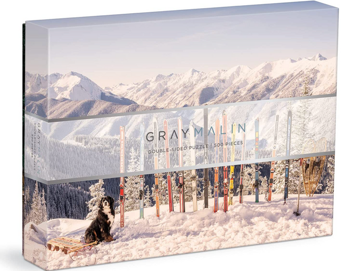 Gray Malin The Winter Holiday 500 Piece Double Sided
