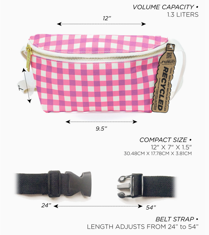 green: Fanny pack: small: ultra slim