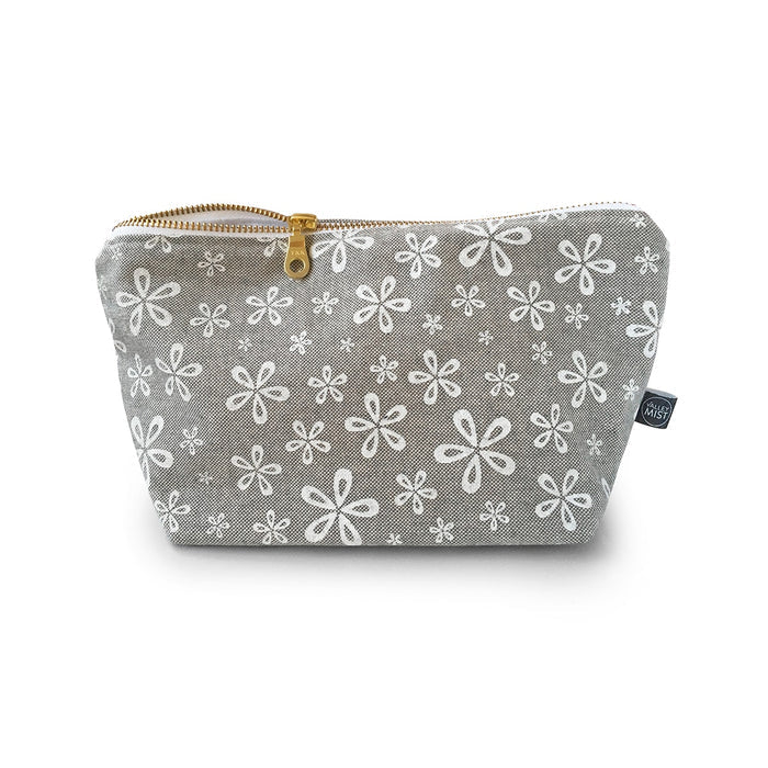 Valley Mist large handmade makeup bag