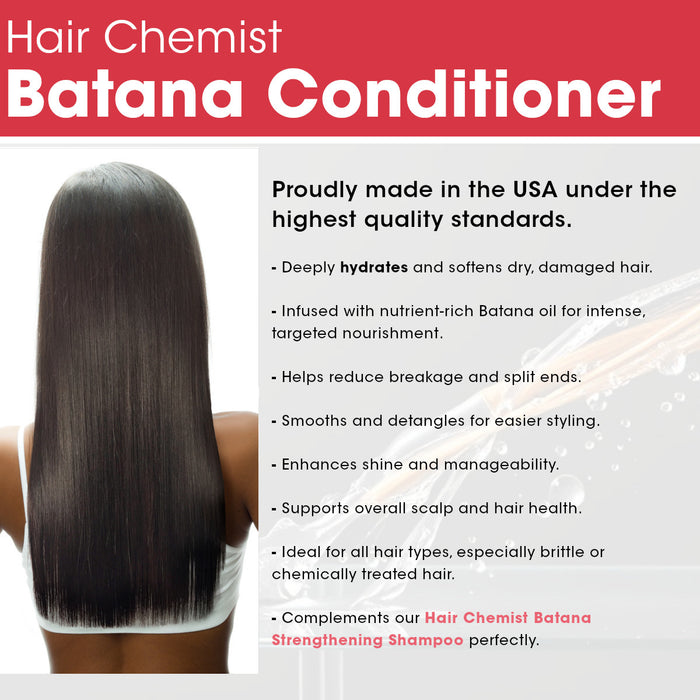 Hair Chemist Batana Strengthening Conditioner 33.8 oz.