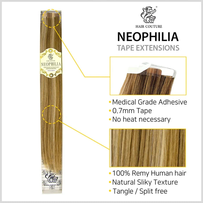 Hair Couture Neophilia Yaki Textured Tape Hair Extension  22" Jerry