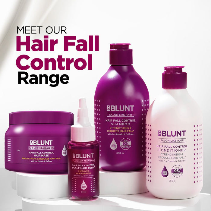 Hair Fall Control Hair Mask with Pea Protein & Caffeine for Stronger Hair -250 g(Pack of 3)