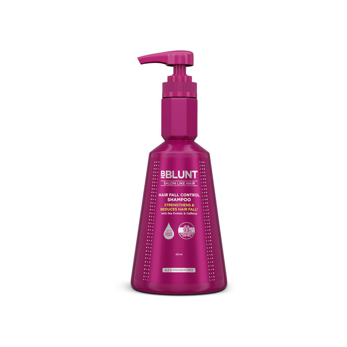 Hair Fall Control Shampoo with Pea Protein & Caffeine for Stronger Hair - 650 ml