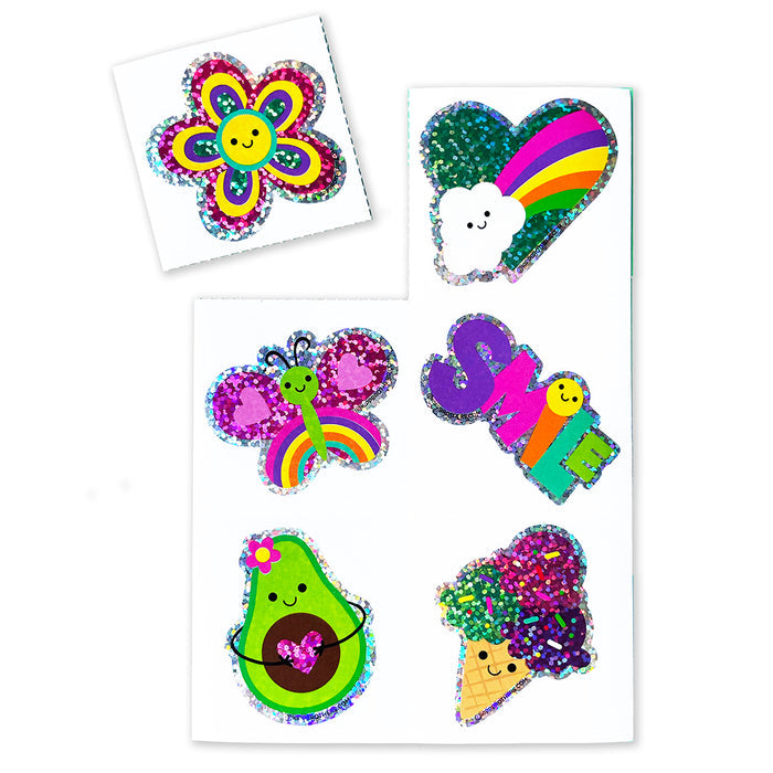 Happy Sparkle Stickers