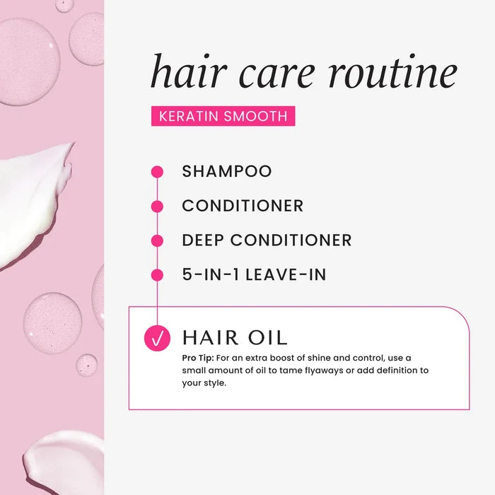 HASK Keratin Protein Smoothing  Hair Oil 18ml