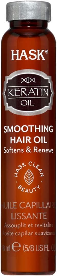 HASK Keratin Protein Smoothing  Hair Oil 18ml