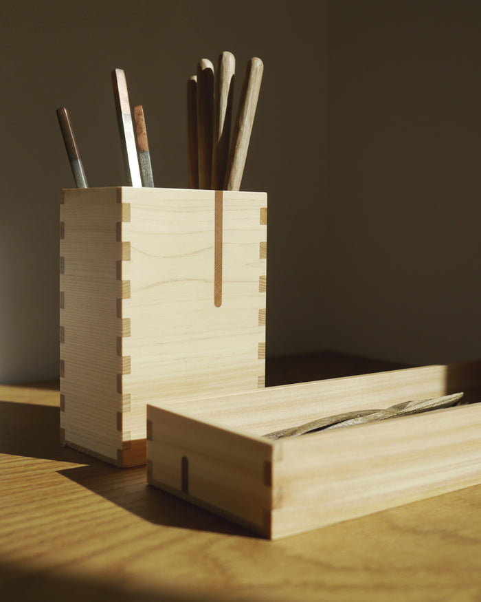 Hinoki Box - Flat