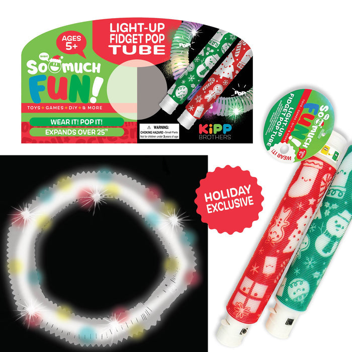 Holiday Light-Up Tube