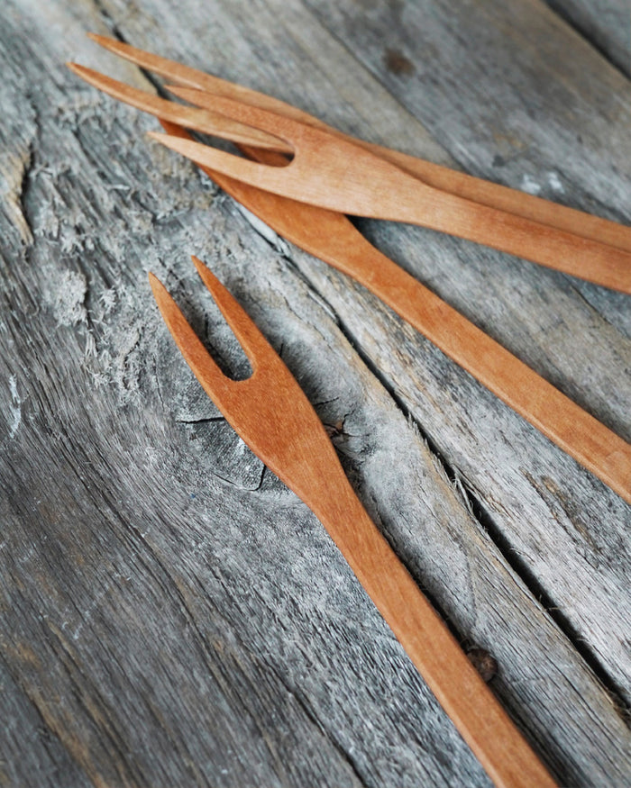 Hors d’Oeuvre Wooden Fork